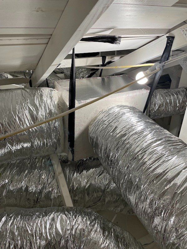 Ductwork service and repair